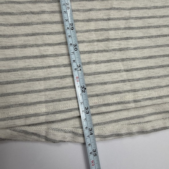 32 Degrees Cool Women's Sleeveless Striped Tank Dress Gray White Stretch Size L - Picture 8 of 8